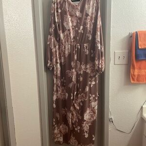 Floral Long Sleeve Romper